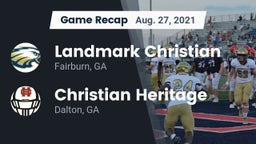 Recap: Landmark Christian  vs. Christian Heritage  2021