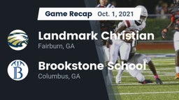 Recap: Landmark Christian  vs. Brookstone School 2021