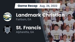 Recap: Landmark Christian  vs. St. Francis  2022
