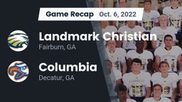 Recap: Landmark Christian  vs. Columbia  2022