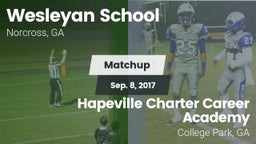 Matchup: Wesleyan School vs. Hapeville Charter Career Academy 2017