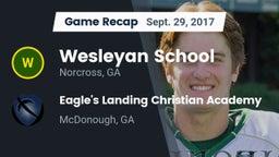 Recap: Wesleyan School vs. Eagle's Landing Christian Academy  2017