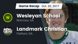 Recap: Wesleyan School vs. Landmark Christian  2017