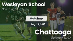 Matchup: Wesleyan School vs. Chattooga  2018
