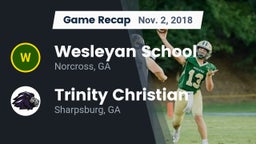 Recap: Wesleyan School vs. Trinity Christian  2018