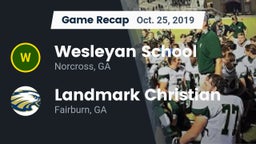 Recap: Wesleyan School vs. Landmark Christian  2019