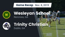 Recap: Wesleyan School vs. Trinity Christian  2019