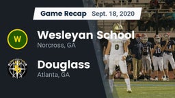 Recap: Wesleyan School vs. Douglass  2020