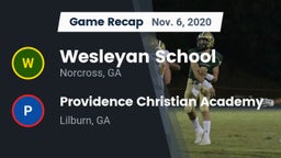 Recap: Wesleyan School vs. Providence Christian Academy  2020