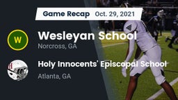 Recap: Wesleyan School vs. Holy Innocents' Episcopal School 2021