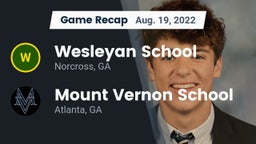 Recap: Wesleyan School vs. Mount Vernon School 2022