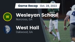 Recap: Wesleyan School vs. West Hall  2022