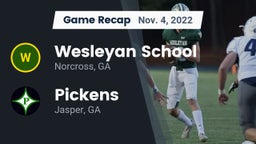 Recap: Wesleyan School vs. Pickens  2022