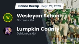 Recap: Wesleyan School vs. Lumpkin County  2023