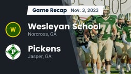 Recap: Wesleyan School vs. Pickens  2023