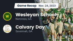 Recap: Wesleyan School vs. Calvary Day  2023