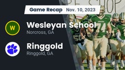 Recap: Wesleyan School vs. Ringgold  2023