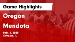 Oregon  vs Mendota  Game Highlights - Feb. 4, 2020