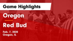 Oregon  vs Red Bud  Game Highlights - Feb. 7, 2020