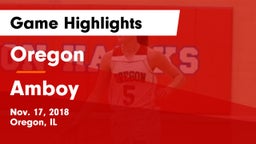 Oregon  vs Amboy Game Highlights - Nov. 17, 2018