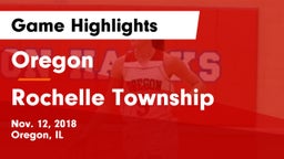 Oregon  vs Rochelle Township  Game Highlights - Nov. 12, 2018