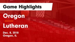 Oregon  vs Lutheran  Game Highlights - Dec. 8, 2018