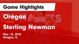 Oregon  vs Sterling Newman Game Highlights - Dec. 15, 2018