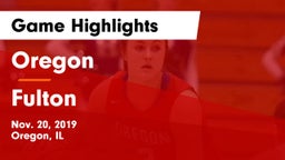 Oregon  vs Fulton  Game Highlights - Nov. 20, 2019