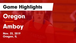Oregon  vs Amboy  Game Highlights - Nov. 23, 2019