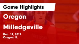 Oregon  vs Milledgeville Game Highlights - Dec. 14, 2019