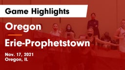 Oregon  vs Erie-Prophetstown Game Highlights - Nov. 17, 2021