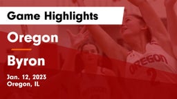 Oregon  vs Byron  Game Highlights - Jan. 12, 2023