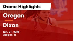 Oregon  vs Dixon  Game Highlights - Jan. 21, 2023