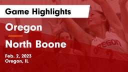 Oregon  vs North Boone  Game Highlights - Feb. 2, 2023