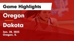 Oregon  vs Dakota Game Highlights - Jan. 28, 2023