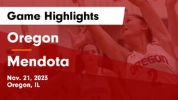 Oregon  vs Mendota  Game Highlights - Nov. 21, 2023