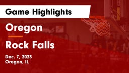 Oregon  vs Rock Falls  Game Highlights - Dec. 7, 2023