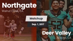 Matchup: Northgate High vs. Deer Valley  2017
