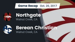 Recap: Northgate  vs. Berean Christian  2017