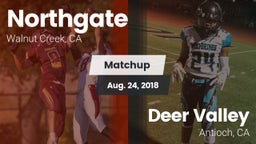 Matchup: Northgate High vs. Deer Valley  2018