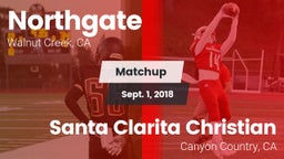Matchup: Northgate High vs. Santa Clarita Christian  2018