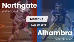Matchup: Northgate High vs. Alhambra  2019