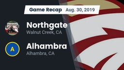 Recap: Northgate  vs. Alhambra  2019