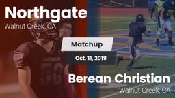 Matchup: Northgate High vs. Berean Christian  2019
