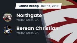 Recap: Northgate  vs. Berean Christian  2019