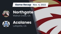 Recap: Northgate  vs. Acalanes  2022