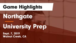 Northgate  vs University Prep  Game Highlights - Sept. 7, 2019