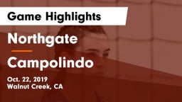 Northgate  vs Campolindo  Game Highlights - Oct. 22, 2019