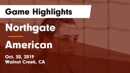 Northgate  vs American  Game Highlights - Oct. 30, 2019