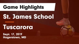 St. James School vs Tuscarora  Game Highlights - Sept. 17, 2019